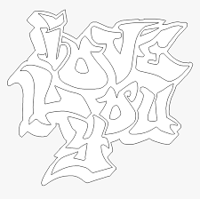 Make these graffiti coloring pages fun and beautiful with your creative touch. 28 Collection Of I Love You Graffiti Coloring Pages Graffiti I Love You Hd Png Download Transparent Png Image Pngitem