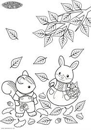 Calico critters coloring pages to download and print for free. Kids N Fun Com 17 Coloring Pages Of Calico Critters