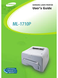 هناك العديد من أنواع طابعات سامسونج وعليك تنزيل برنامج التشغيل وفقًا للنوع. Samsung Ml 1710p User Manual Pdf Download Manualslib