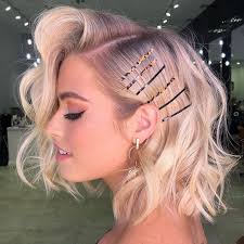 Although super simple and basic, this hairstyle does its job perfectly. 20 Short Blonde Hairstyles To Bring Straight To The Salon Southern Living