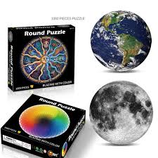 Fast and free shipping, free returns and cash on delivery available on eligible purchase. Amazon Hot Sale Customize 1000 Pieces Round Rainbow Earth Moon Paper Jigsaw Puzzles For Kids And Adult Buy Best Jigsaw Puzzles For Adults 1000 Piece Jigsaw Puzzle Large Piece Jigsaw Puzzle Product On