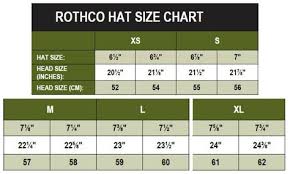 Military Hat Size Chart Hat Size Chart Hat Sizes Size Chart