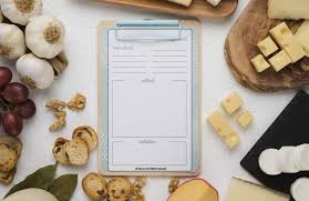Download Free Printable Pastel Blue Recipe Card World Of Printables