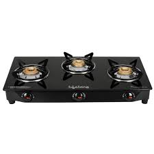 Download transparent stove png for free on pngkey.com. Buy Lifelong Llgs108 Png Fitted Glass Top Gas Stove 3 Burner Black 1 Year Warranty With Doorstep Service Online At Low Prices In India Amazon In