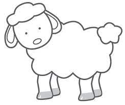 his sheep cutouts clipart best template face 
