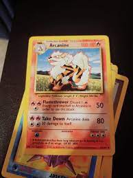 Arcanine Pokemon Pristine Condition Never Played Shipped In Protective Sleeve Pokemon Pokemon Trading Card Game Trading Cards Game
