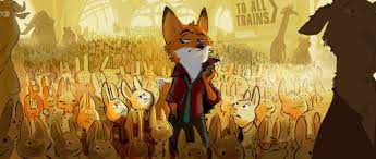 le renard un animal familier chez disney coloriage de visages d&#x00027;anime
