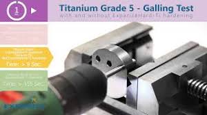 Mg az31 magnesium alloy metal bar plate stock 2x2x7 sawn bar made usa. Expanite Titanium Galling Test Video Youtube