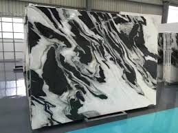 Black And White Quartz Slab Panda White Marble Slab Carlzhang11 Outlook Com White Marble Floor Marble Slab Marble Granite Countertops