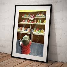 Baby Needs A New Pair Of Shoes 2 Poster by Will Bullas