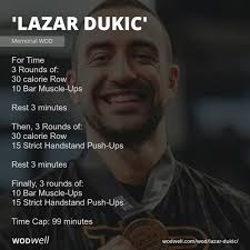 Lazar Dukic” WOD