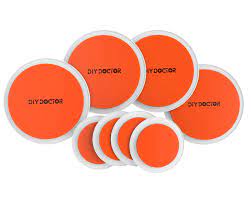 Furniture glides self adhesive sliders carpet protection. Diy Doctor The Super Furniture Sliders Genuine Original Orange Discs Moving Heavy Furniture Over Carpet Or Hard Surfaces Has Never Been Easier 8 Piece Value Pads Pack Buy Online In Gibraltar At