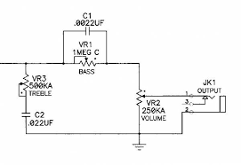 Four ascendancy inputs accommodate ascendancy of the bass, treble, antithesis and aggregate functions through appliance of dc voltages from a alien ascendancy arrangement or, alternatively, from four potentiometers which may be biased from a zener adapted accumulation provided on the circuit. Two Band Ptb Tone Control Useful Easy Cheap Awesome Tonefiend Com