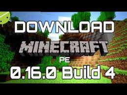 We may have just released the android beta for 0.16, but rest. Download Minecraft Pe 0 16 0 Build 4 Sem Aptoide Youtube