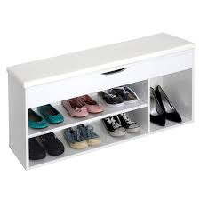 Darüber hinaus ist das umweltfreundliche schuhregal durch sein massivholz sehr stabil und langlebig. Schuhregal Mit Sitzflache Aufklappbar Schuhschrank Sitz Flur Wm034 Wm034 Wm W Ricoo