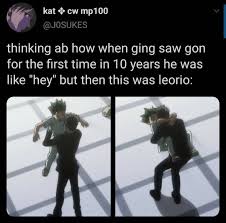 Leorio Gon S Real Dad Hunter Anime Hunter X Hunter Hunter