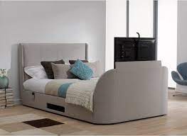 $20.00 coupon applied at checkout. Titanium T3 Tv Bed Frame Stylish Upholstered From Dreams Tv Bed Frame Tv Bed Tv Beds