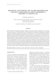 Buat permohonan kemasukan ke sekolah menengah agama terengganu. Pdf Breakfast Consumption And Its Relationship With Cognitive Performance Among Fishermen S Children In Terengganu