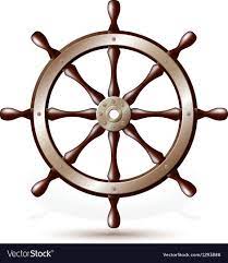 Steering Wheel For Ship Isolated On White Background Vector Illustration Download A Free Preview Or High Quality Adobe Ship Vector Boat Wheel Steering Wheel