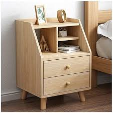 Nightstand Modern Nightstand Wooden Bedside Table With Drawer Organizer Storage Cabinet Fashion Mi In 2020 Easy Furniture Plans Furniture Project Plans Bedroom Storage