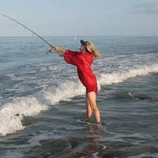 Wade Fishing Along The Shore Visit St Petersburg