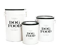 Harry Barker Bon Chien Food Storage Bin with Scoop | Pottery Barn