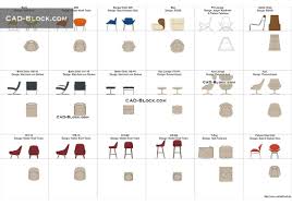 designer chairs knoll furniture file furniture autocad
