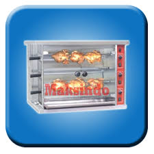 Kami menjual gas grill dari bahan stainless steel dengan harga murah dan mutu terbaik. Mesin Gas Rotiseries Pemanggang Ayam Maksindo
