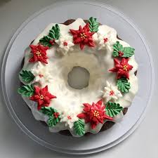 Christmas bundt cake savory experiments. Feeling Festive Christmas Bundt Cake Wreath Album On Imgur