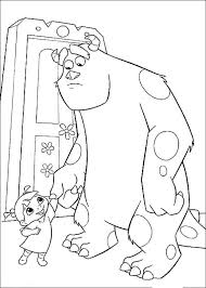Mike and sulley are a perfect partner in monsters inc coloring page to color, print and download for free along with bunch of favorite monsters inc. Monsters Inc Printable Coloring Book 43