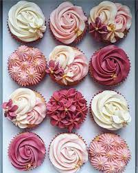 25 Flower Wedding Cupcakes In Different Styles Page 16 Of 25 Yes Delicious Bridal Shower Cupcakes Cupcake Cake Designs Wedding Cupcakes