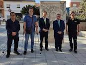 Resultat d'imatges per a noticias almendralejo una escultura luce en honor a los 33 años de minusbarros