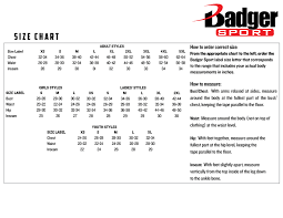 product information badger sport athletic apparel