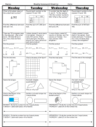 Spiral Math Homework To Reinforce The Common Core Standards Math Homework Spiral Math One Stop Teacher Shop