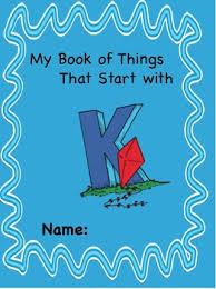 Check spelling or type a new query. Alphabet Book For Letter K Letter Sound Object Recognition Activities