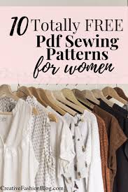Don't forget to tag your project with #madewithmood for a chance to be featured on our website, and so we can take a look at your skills! 10 Totally Free Sewing Patterns Pdf Creative Fashion Blog