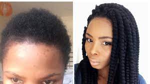 You can recreate any crochet pattern, let it be a ponytail, a top knot, a bun, or leave it loose. No Cornrows Individual Crochet Jumbo Twist On Short 4c Natural Hair Youtube