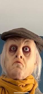 We just got our Animated Caretakwr prop in yesterday from Michael over at  GhostRide Productions! Michael and his team of incredible artists knocked  this guy out of the park. Michael was very “