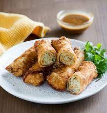 tavuklu cin boregi recipes food egg roll recipes