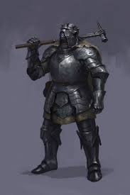Brutal Armor Knight Konstiantyn Syvolotskyi Fantasy Armor Fantasy Character Design Orc Armor
