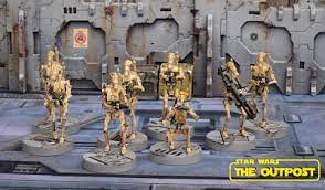 Painted Star Wars Legion B1 Battle Droids Battle Droid Star Wars Games Workshop