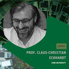 Meet our juror Prof. Claus-Christian Eckhardt who has been with us for many  award cycles doing a fantastic work! He was appointed in 2001 as professor  and director of Lund University School