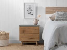 Premium two drawer white bedside tables to make your bedroom unique. Mocka Nava Two Drawer Bedside Table Bedroom Furniture