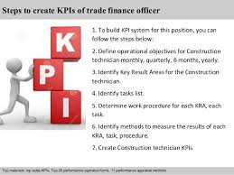 Keeping accurate records for all daily transactions. Trade Finance Officer Kpi
