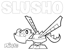 Coloring Pages Mixels Coloring Pages My Little Corner Printable Coloring Pages Coloring Pages Coloring Books