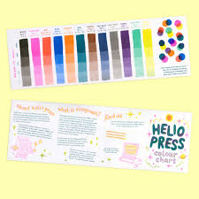 Helio Colour Chart Helio Press