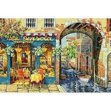 The finished design size is 5 x 7 (13 x 18 cm) and 8 x 10 (20 x 25 cm) when framed (frame not included.) Dimensions Gold Collection Kit Charming Waterway Stoney Creek Online Store