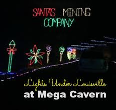 Underground Light Display At Lights Under Louisville At Mega Cavern
