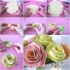 Giant paper flower tutorial with templates diy paper flowers | etsy. Diy Beautiful Rolled Spiral Paper Flower Icreativeideas Com Rolled Paper Flowers Paper Flowers Diy Easy Paper Flowers Diy