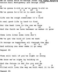 Pin By Shirley Martin On Tammy Wynette 3 Lyrics And Chords Country Music Songs Guitar Songs